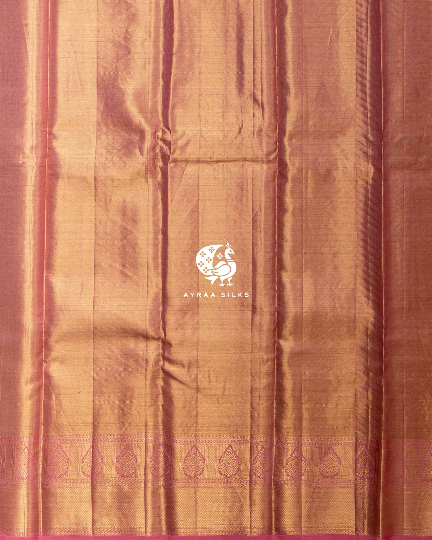 Blush Pink Vaira Oosi Kanchipuram Saree