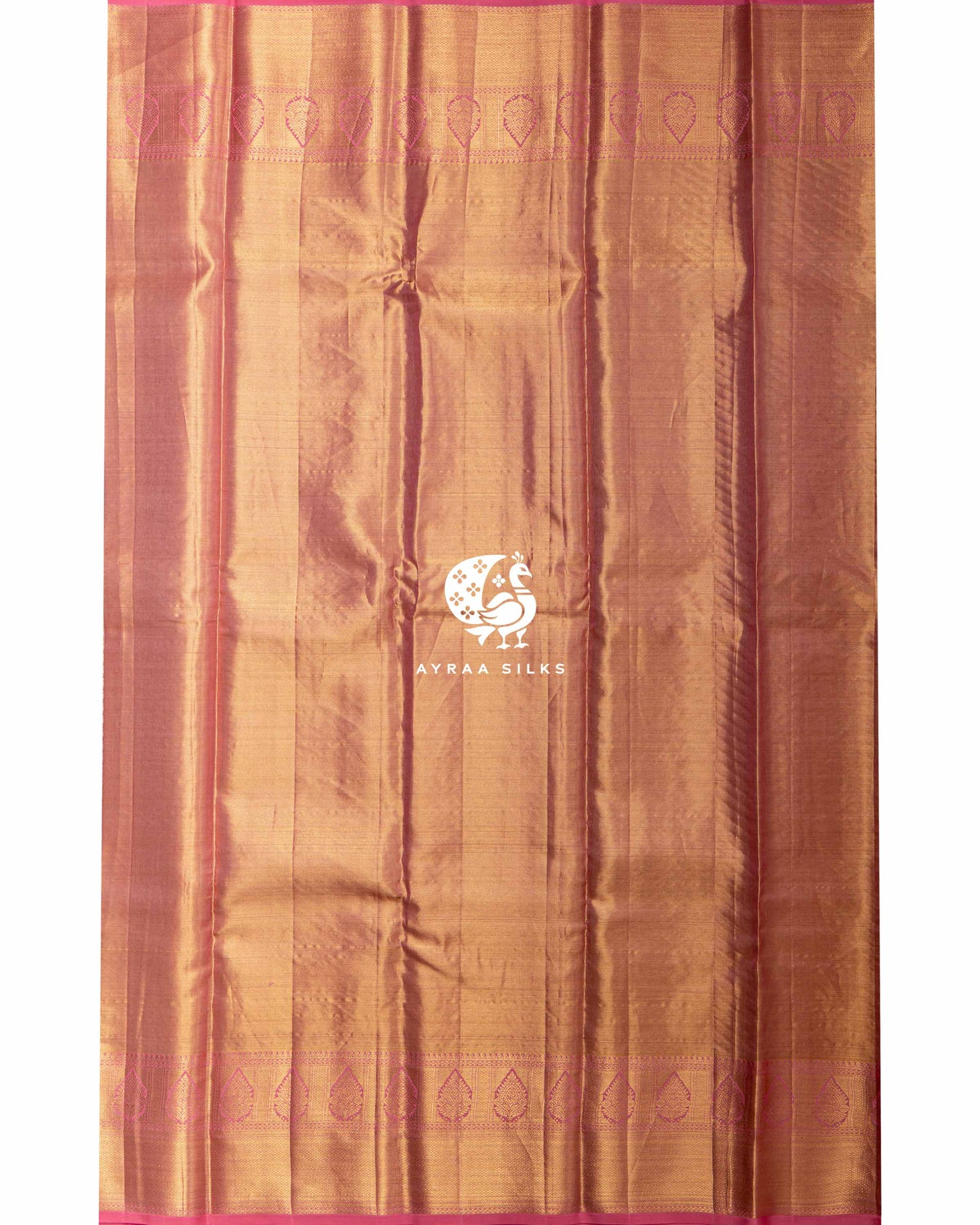 Blush Pink Vaira Oosi Kanchipuram Saree