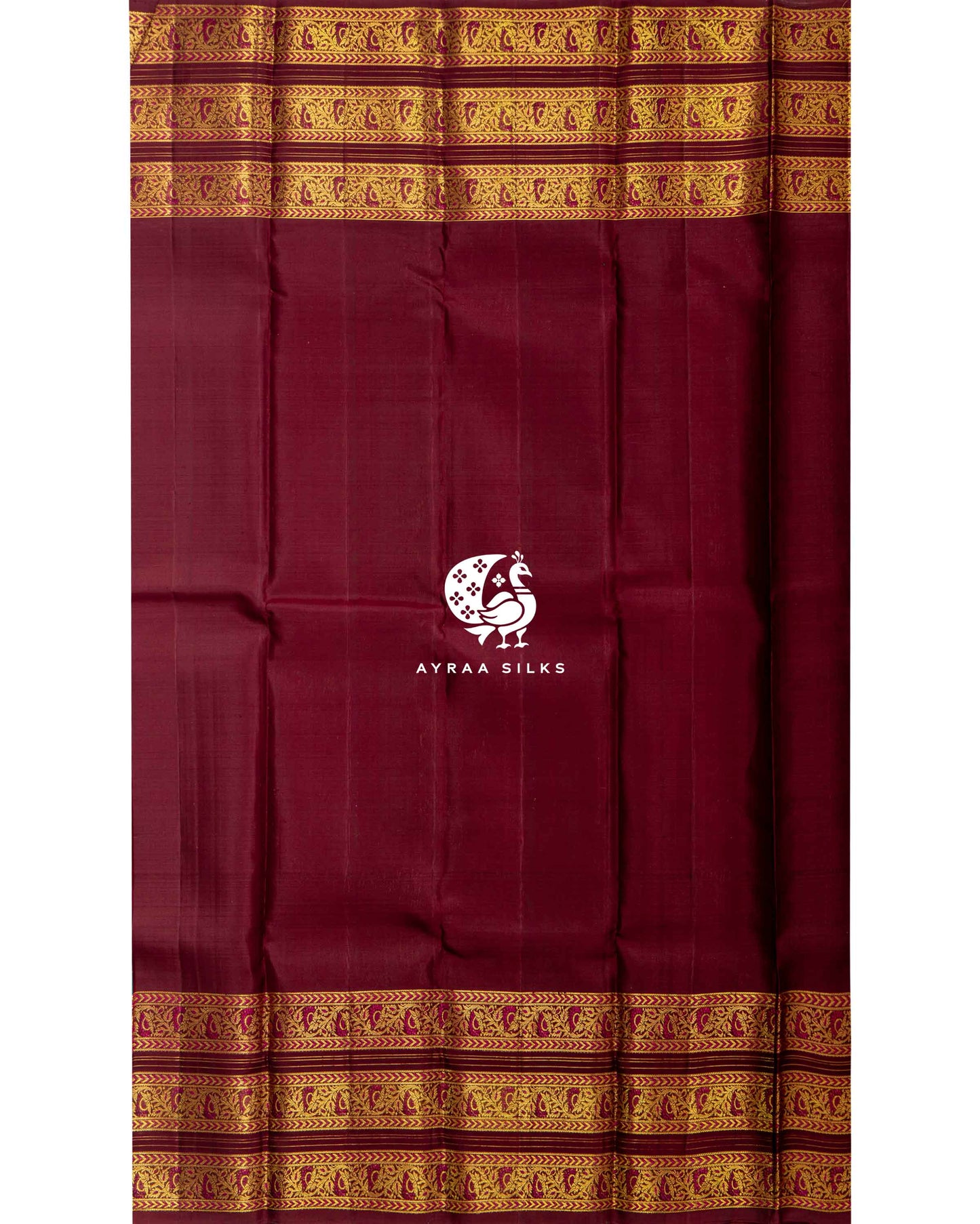 Heritage Teal Kattam Kanchipuram Saree