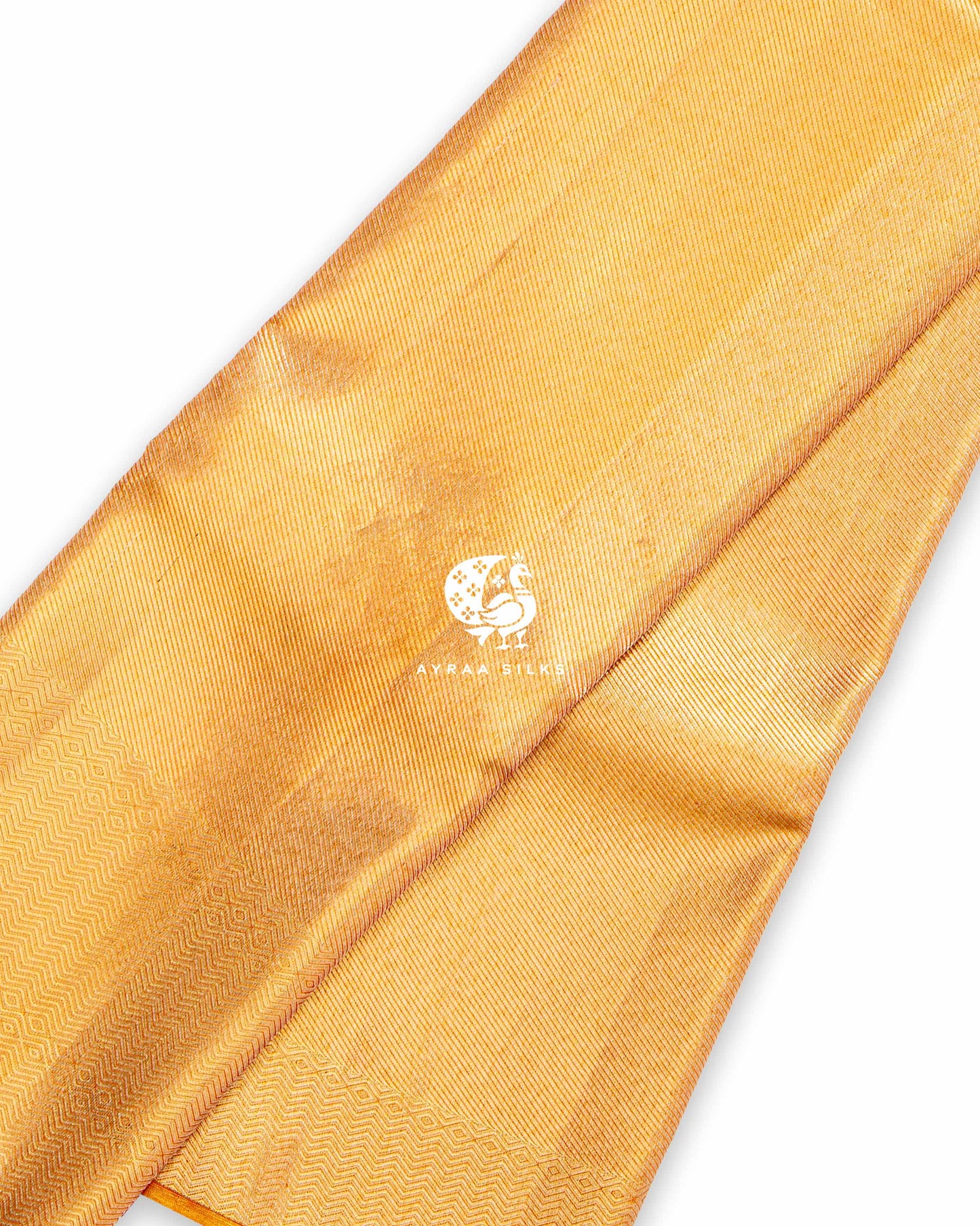 Rust Rekku Kanchipuram Saree