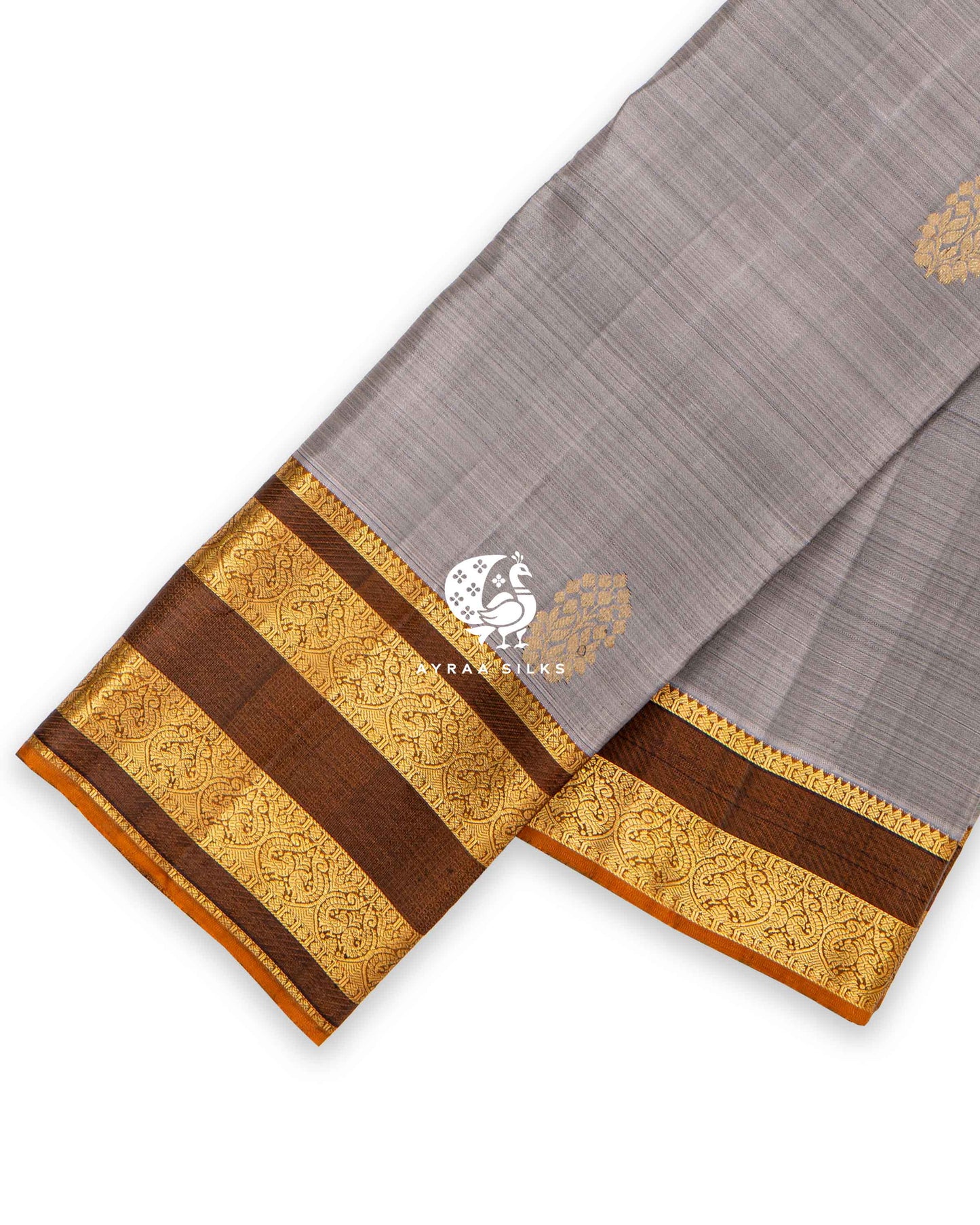 Ash Thilagam Kanchipuram Saree