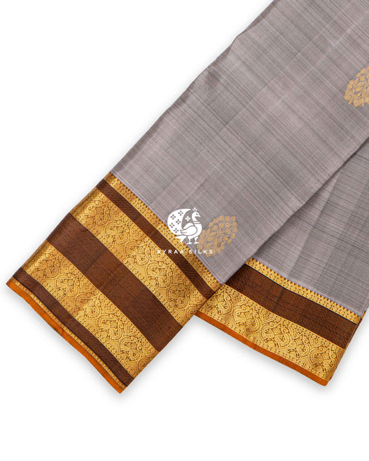 Ash Thilagam Kanchipuram Saree