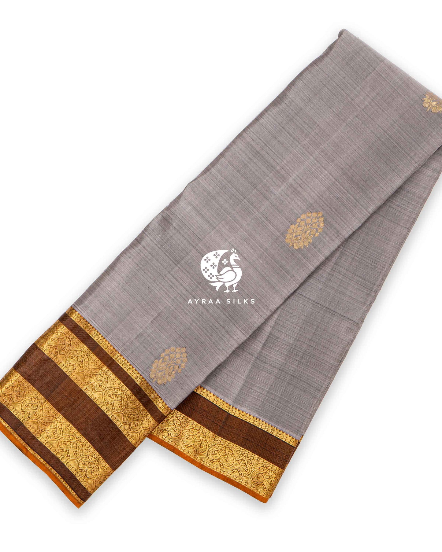Ash Thilagam Kanchipuram Saree