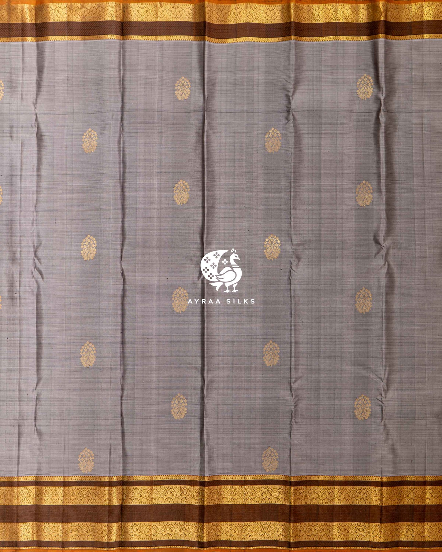 Ash Thilagam Kanchipuram Saree