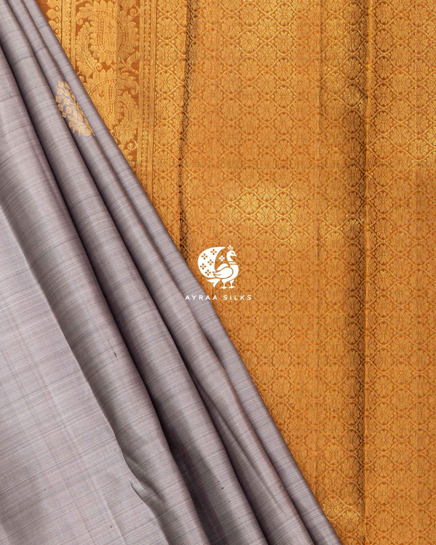 Ash Thilagam Kanchipuram Saree