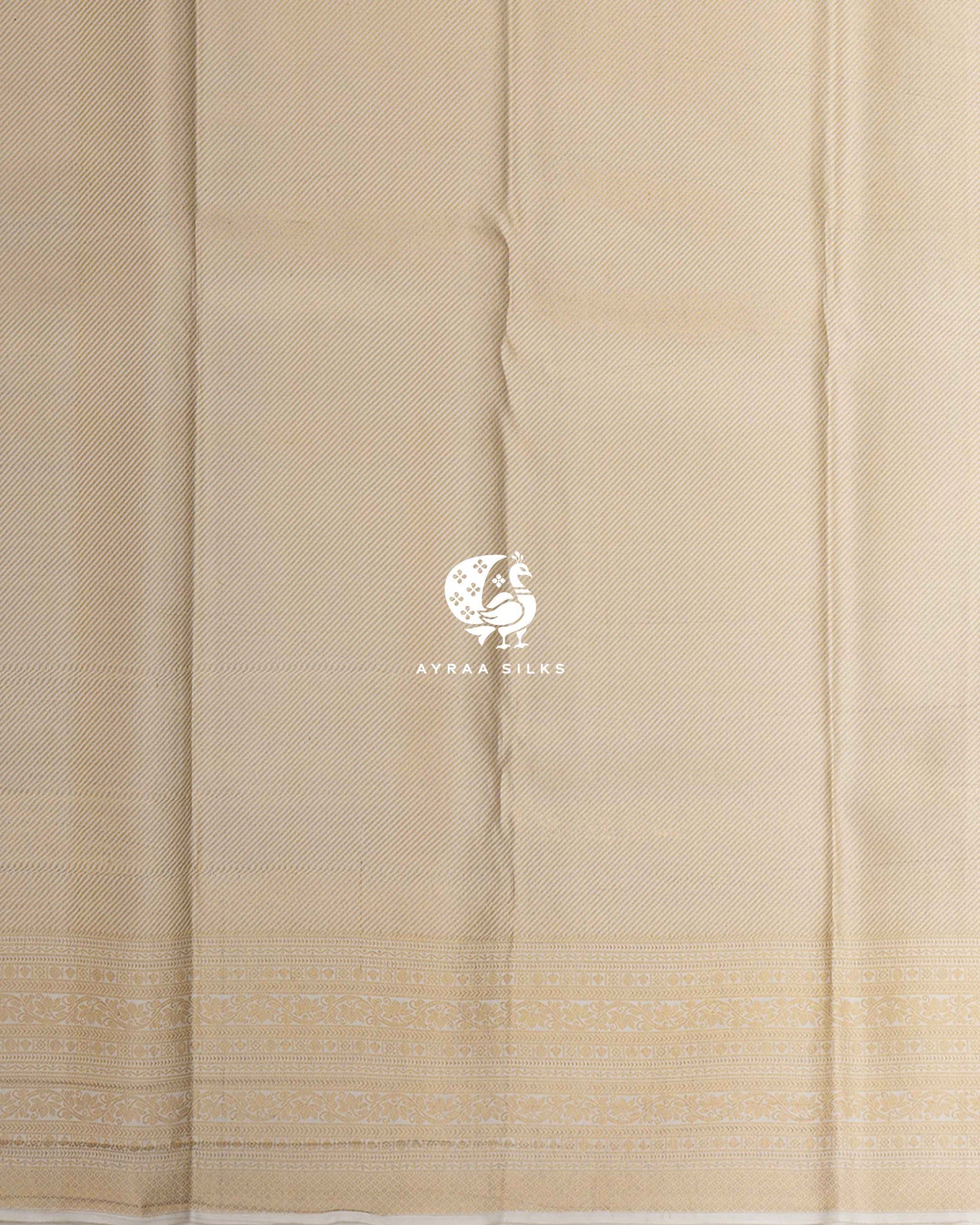 Slate Kalamkari Kanchipuram Saree