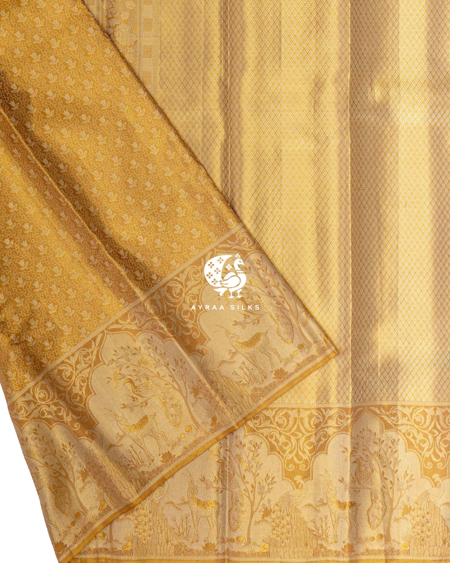 Svarna Vanam Kanchipuram Saree