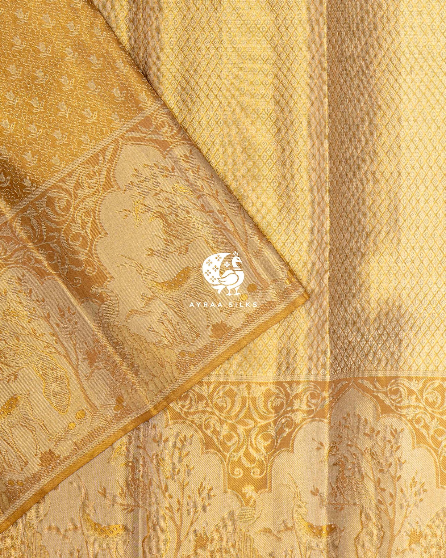 Svarna Vanam Kanchipuram Saree