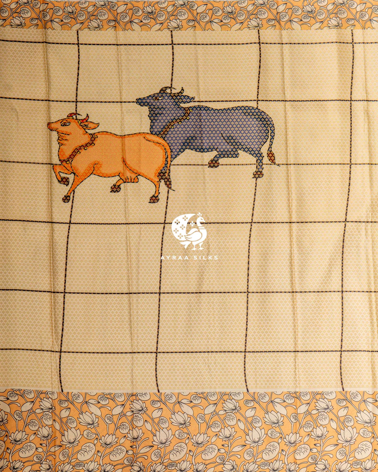Pastel Pichwai Kanchipuram Saree
