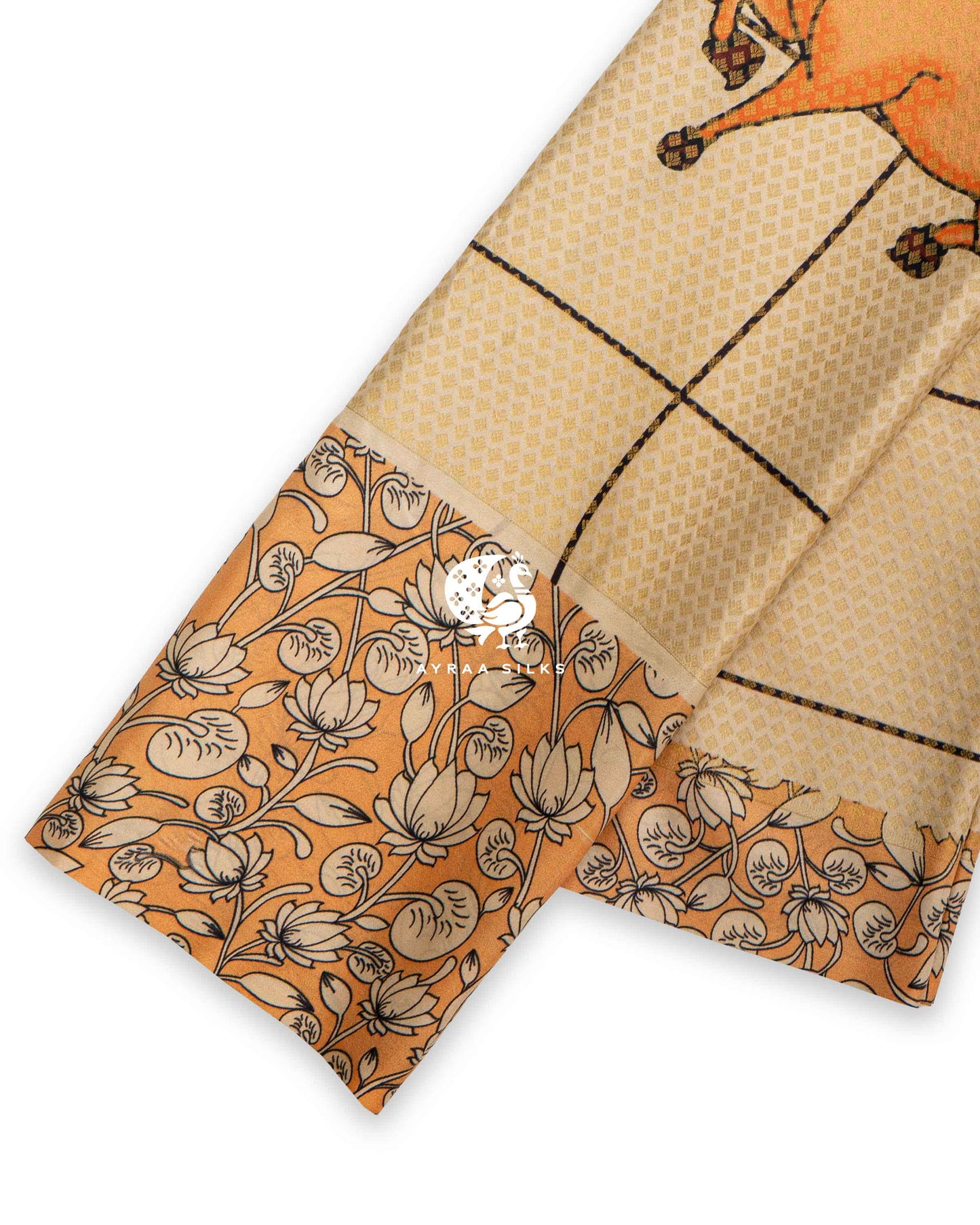 Pastel Pichwai Kanchipuram Saree