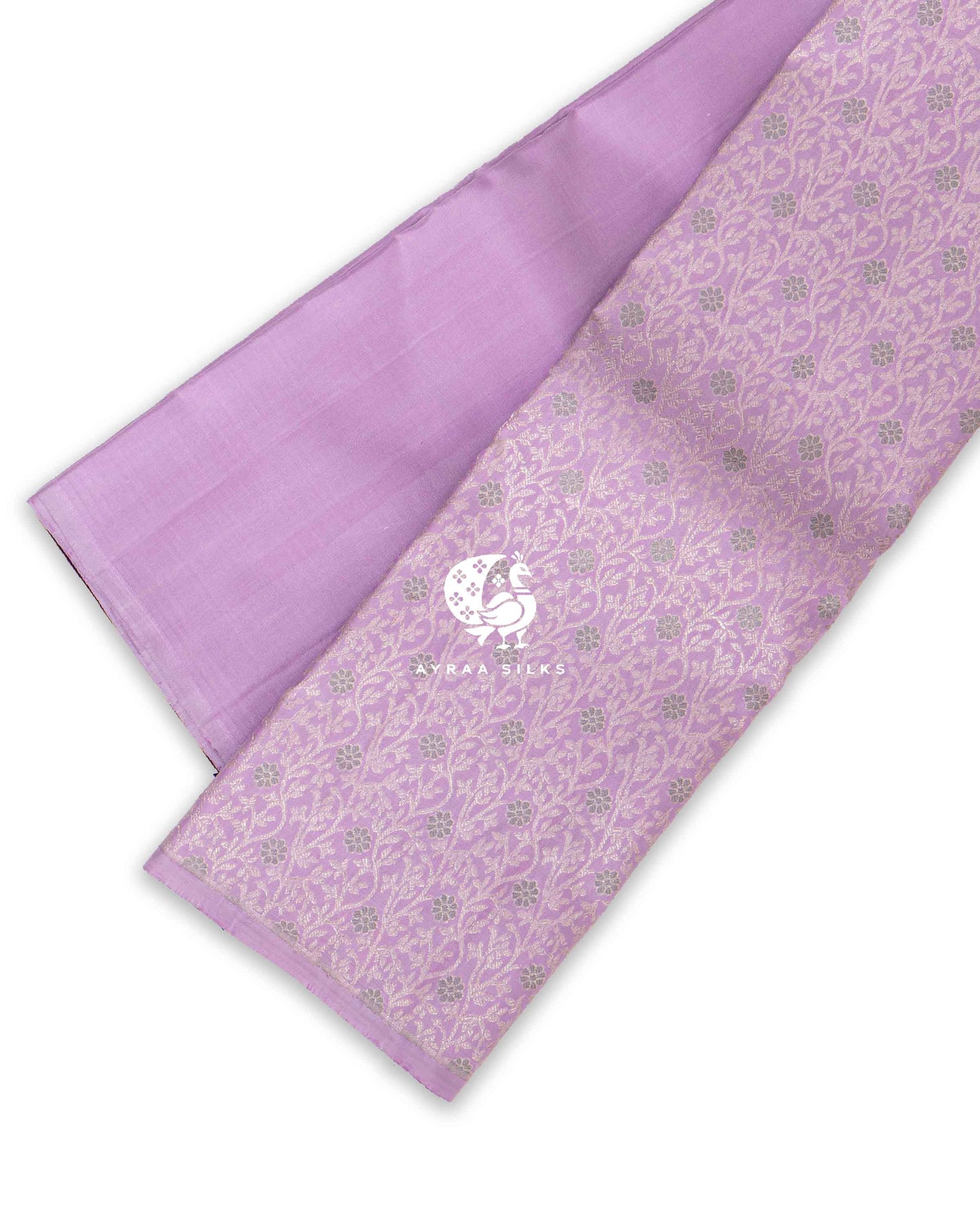 Lilac Statement Kanchipuram Saree