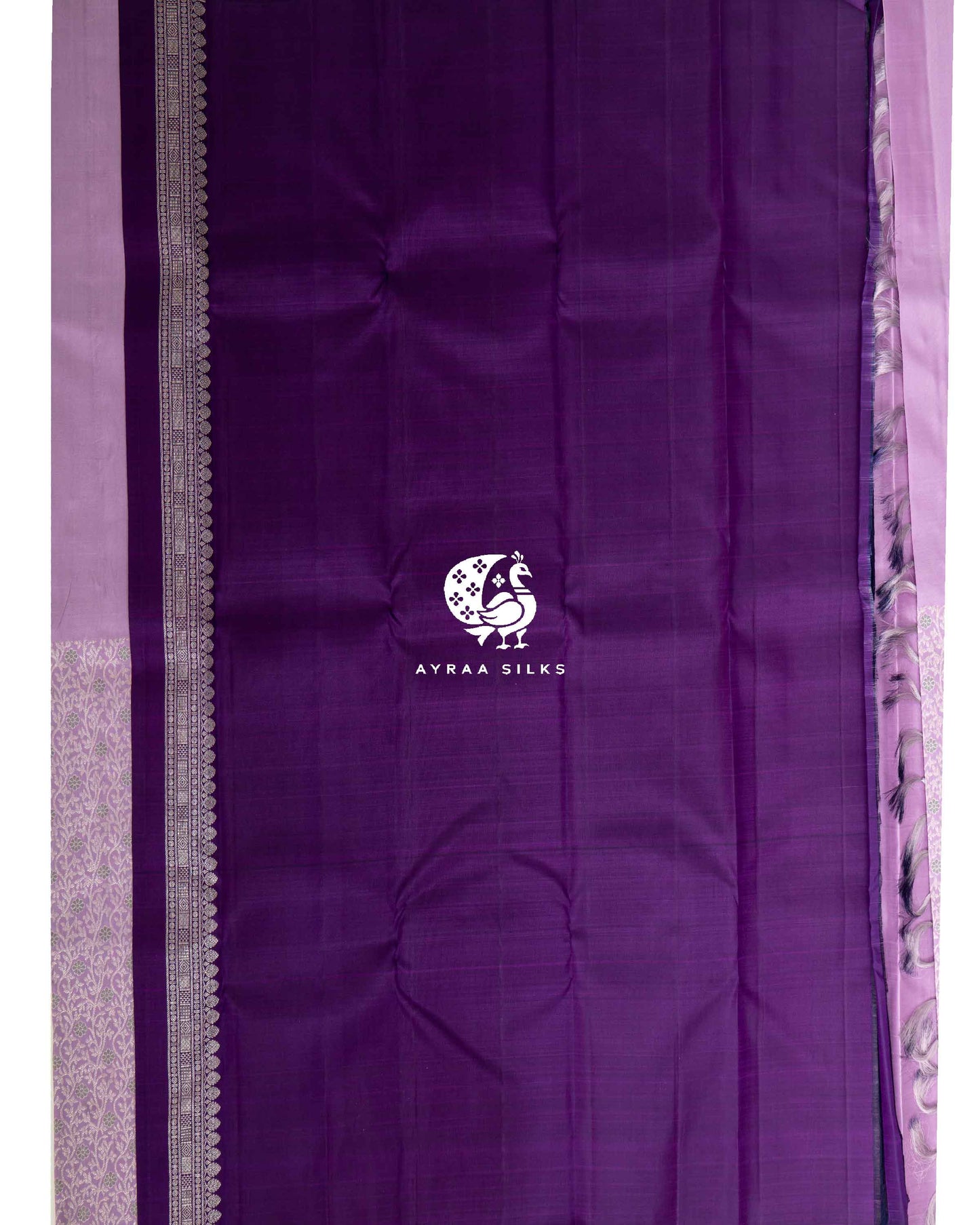Lilac Statement Kanchipuram Saree