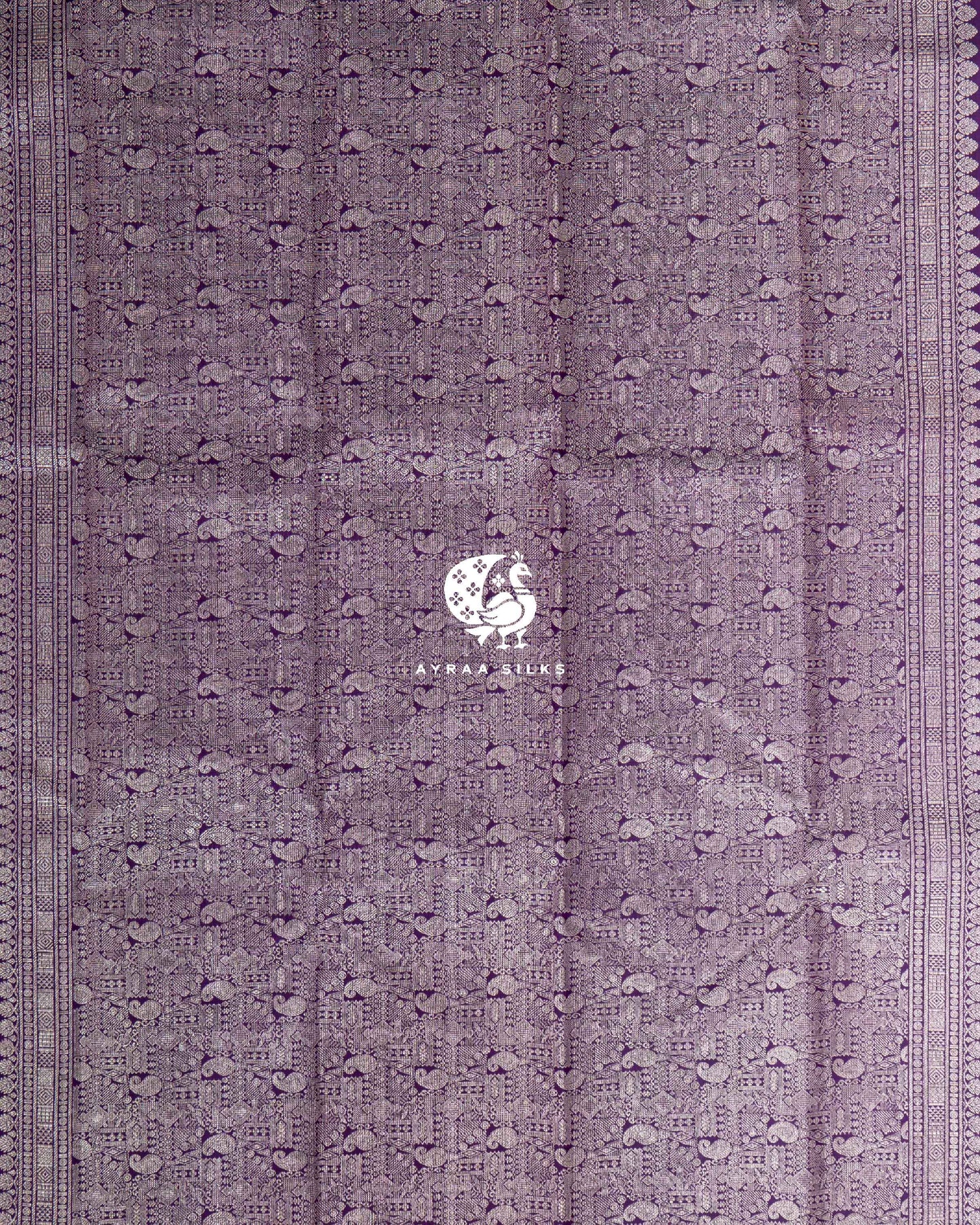 Lilac Statement Kanchipuram Saree