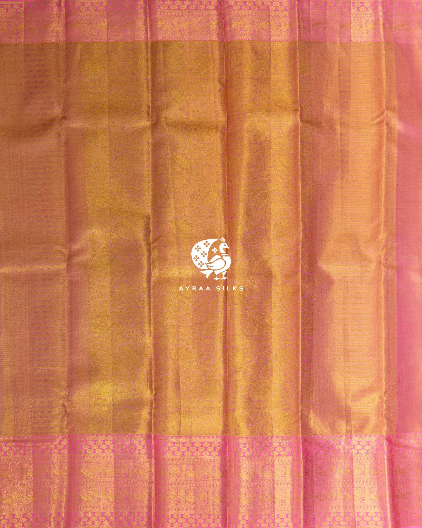 Rose Bloomscape Kanchipuram Saree