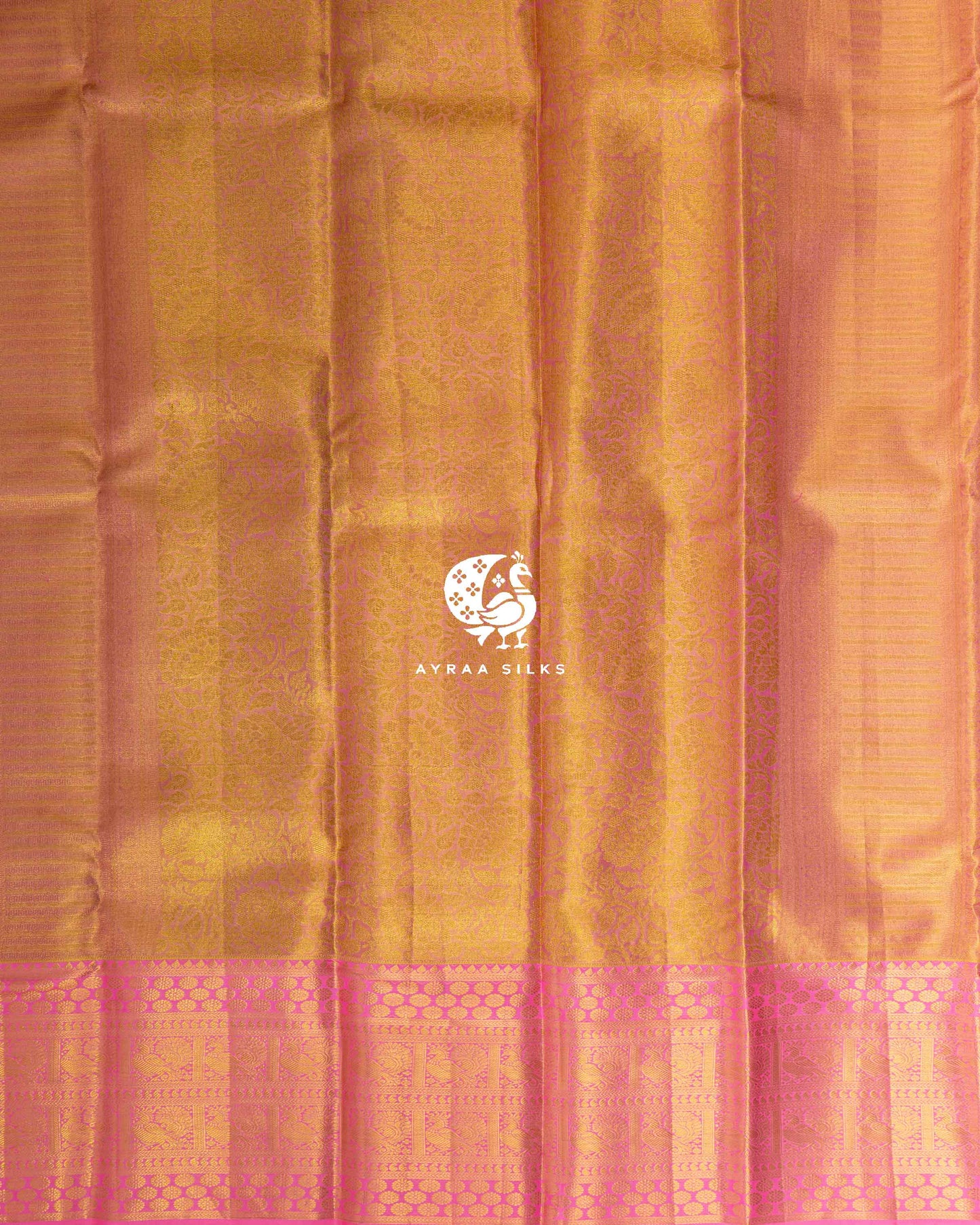 Rose Bloomscape Kanchipuram Saree