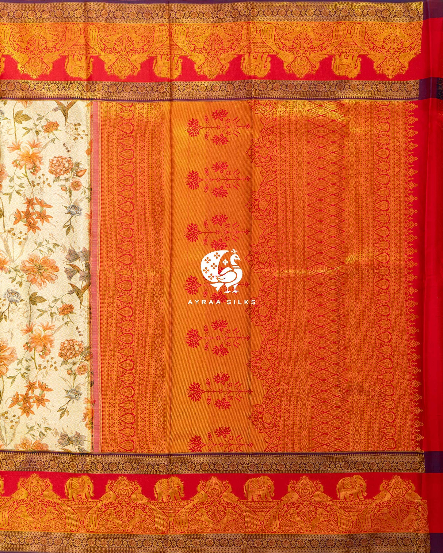 Ivory Heritage Kanchipuram Saree