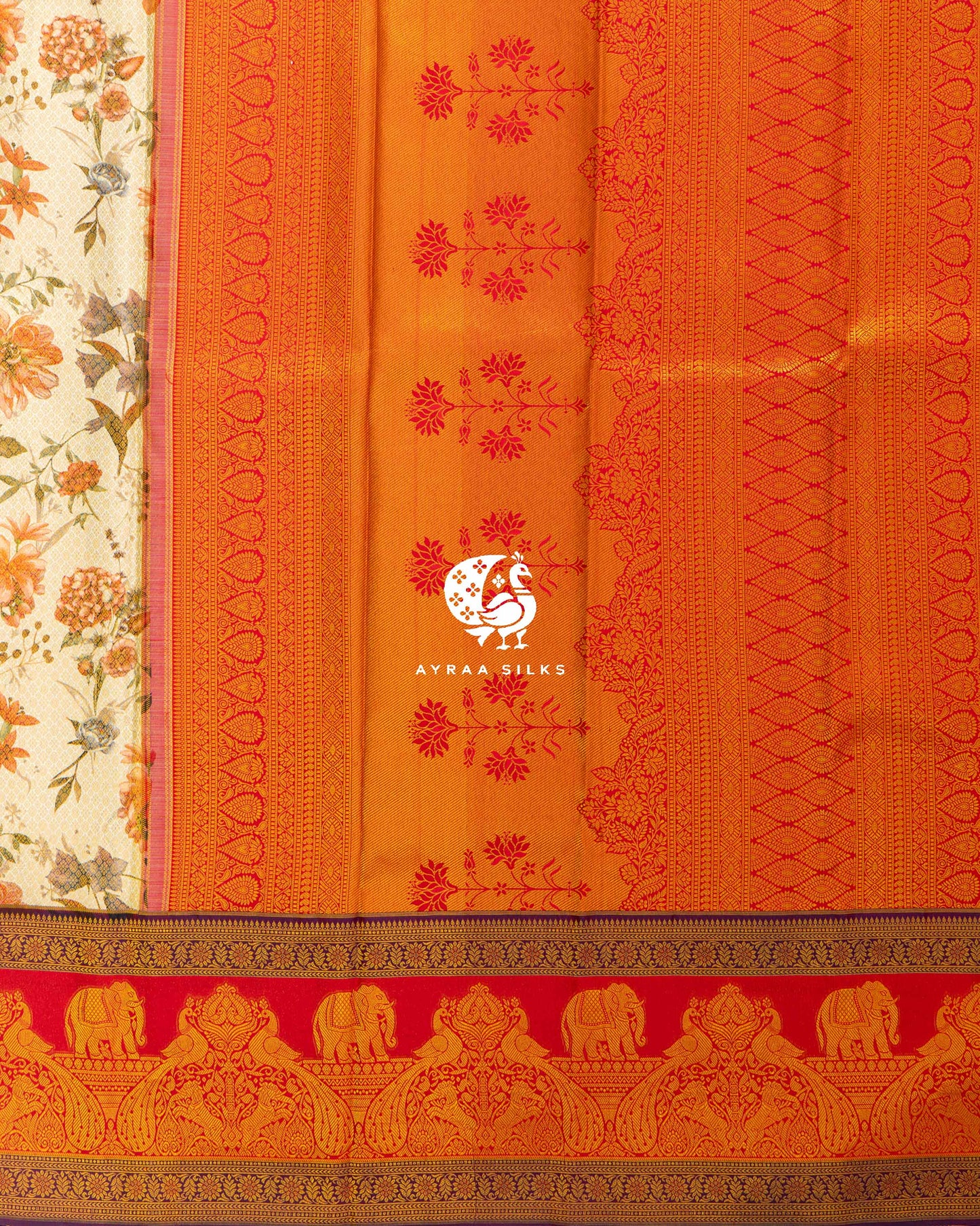 Ivory Heritage Kanchipuram Saree