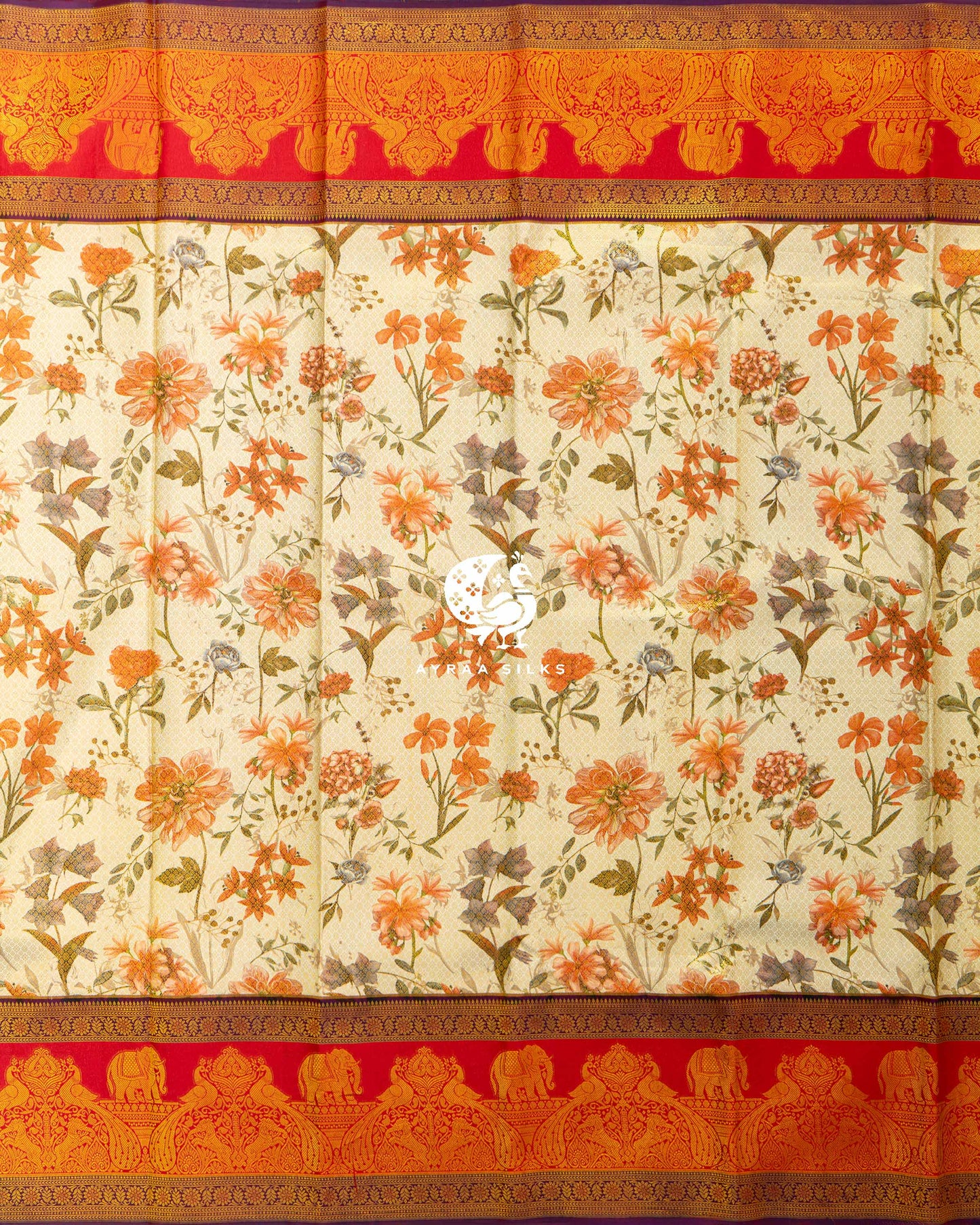 Ivory Heritage Kanchipuram Saree