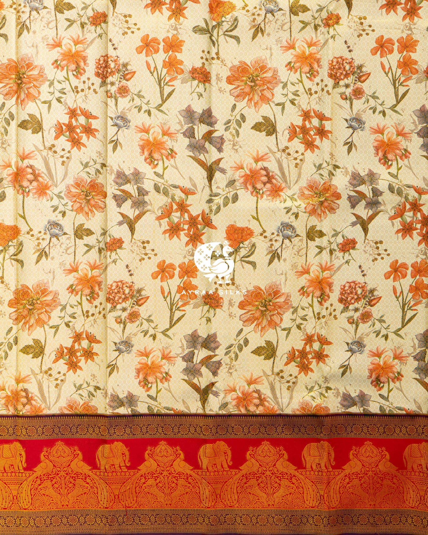 Ivory Heritage Kanchipuram Saree